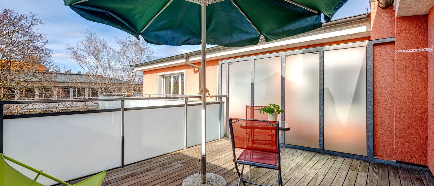apartment München Maxvorstadt - Westen 04 roof terrace 13405