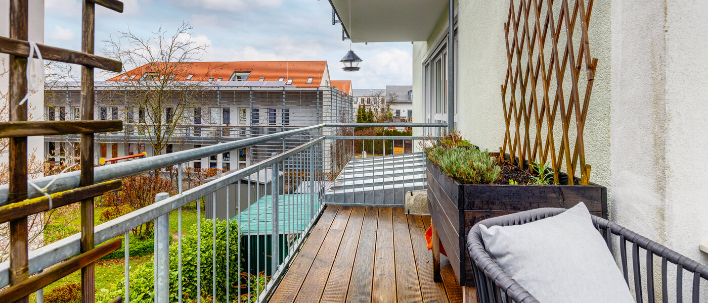 maisonette München Trudering 03 1. balcony 13407