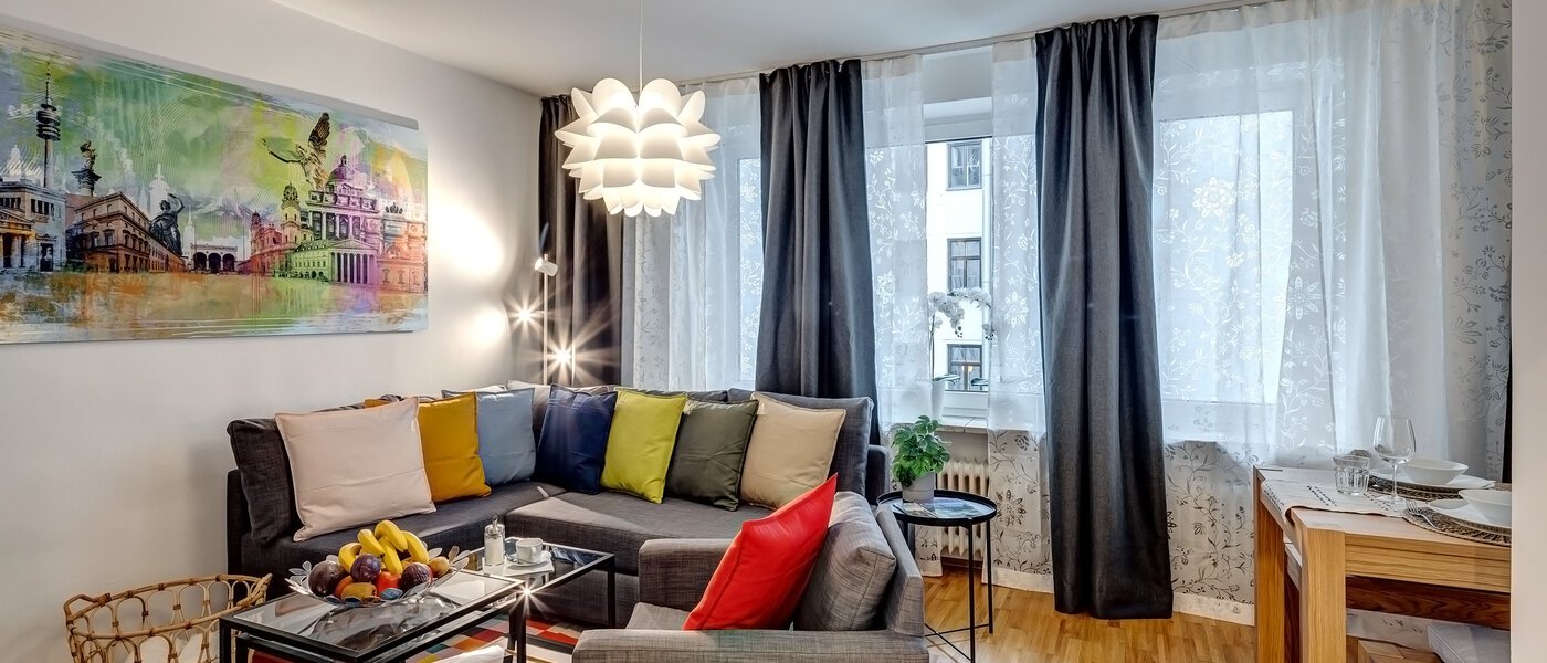 apartment München Lehel 02 living area 13416