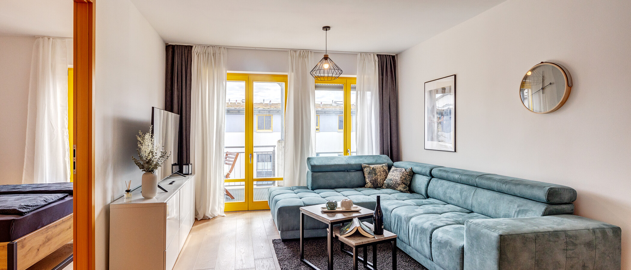 apartment München Messestadt Riem 01 living area 13423