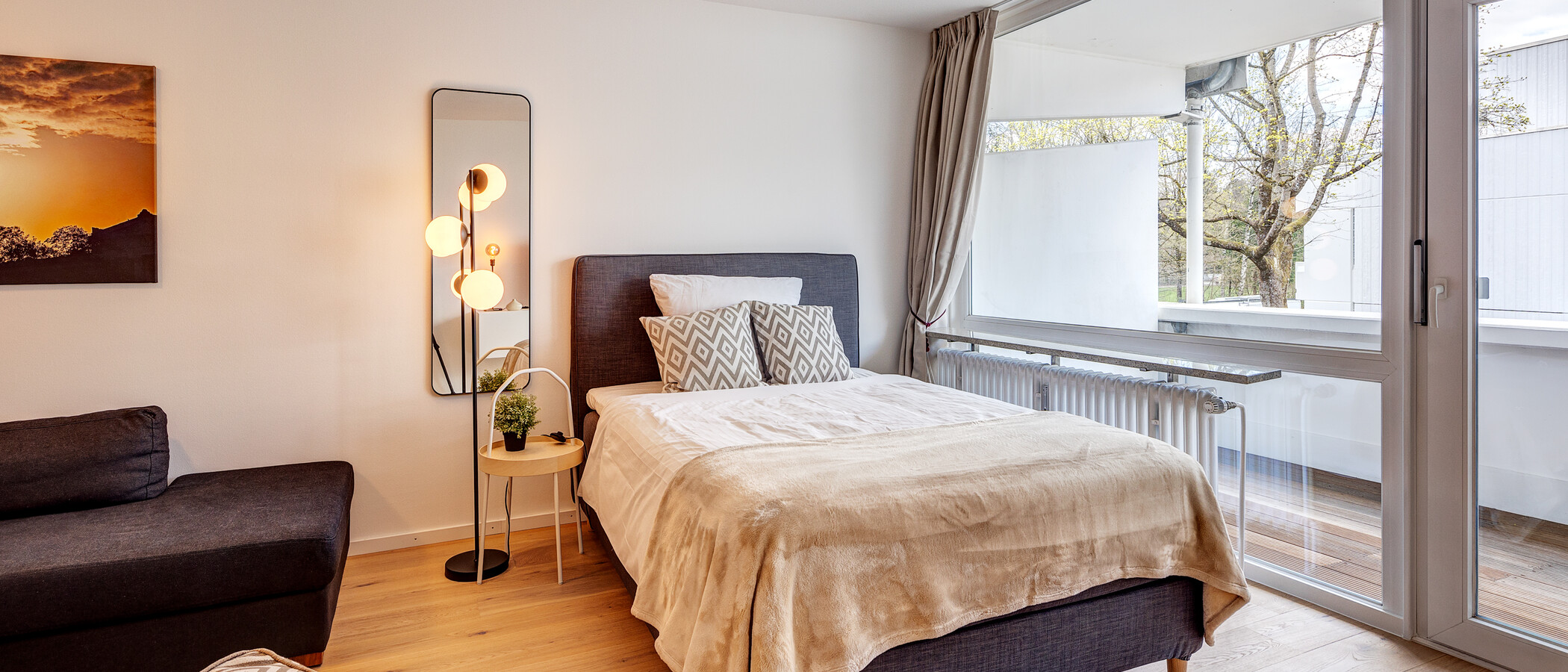 apartment München Bogenhausen 01 sleeping area 13429