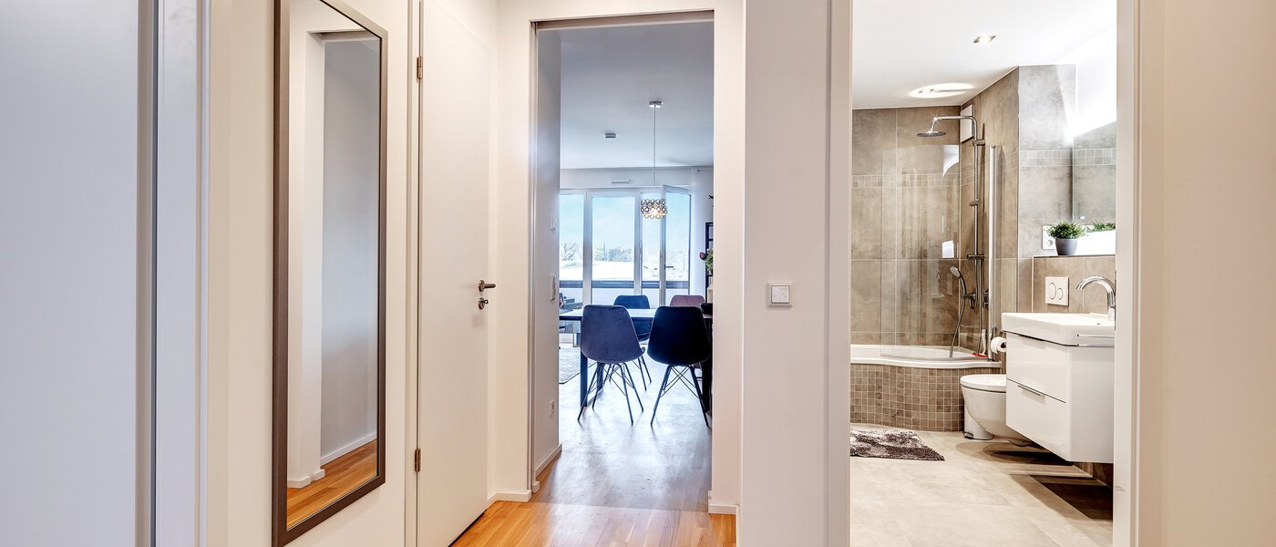 apartment München Moosach 04 hall 13450