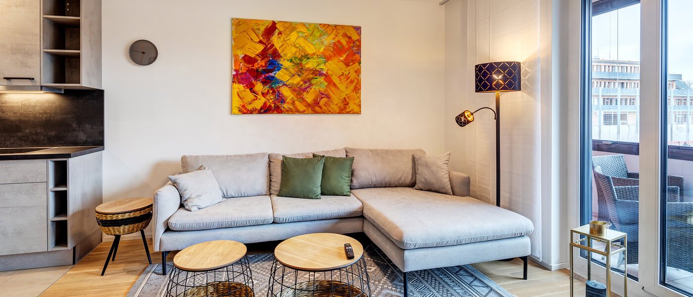 apartment München Moosach 04 living area 13450