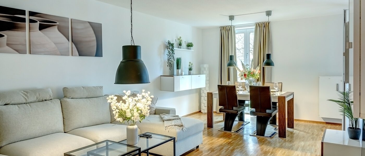 apartment München Moosach 01 living area 13457