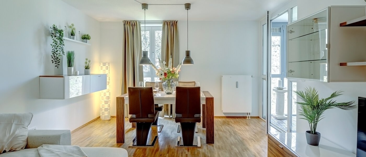 apartment München Moosach 02 living area 13457