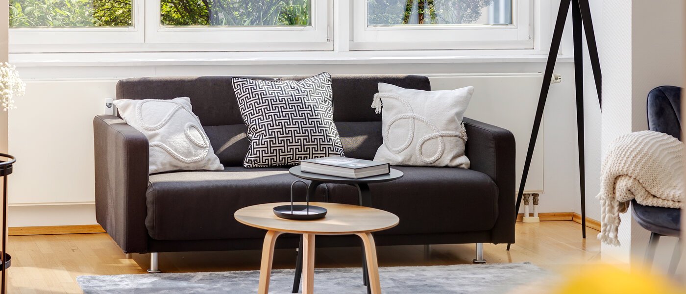 roof terrace apartment München Maxvorstadt - Westen 02 living area 13461