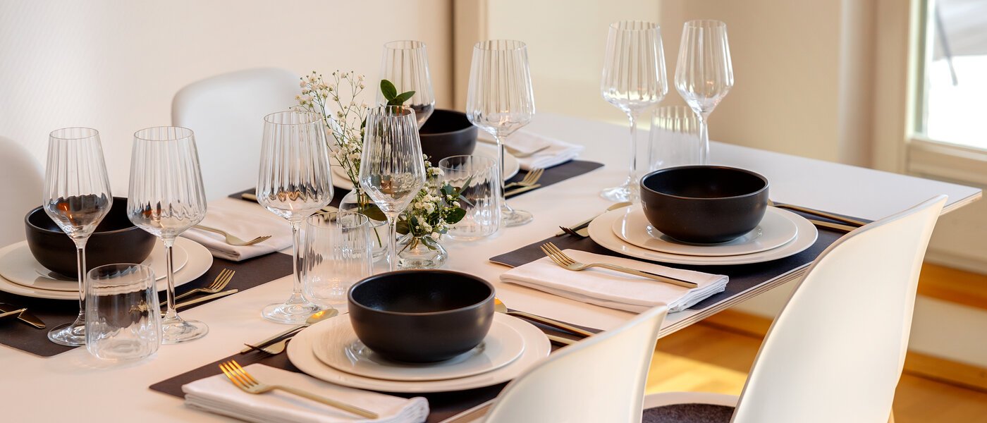 roof terrace apartment München Maxvorstadt - Westen 04 living area 13461