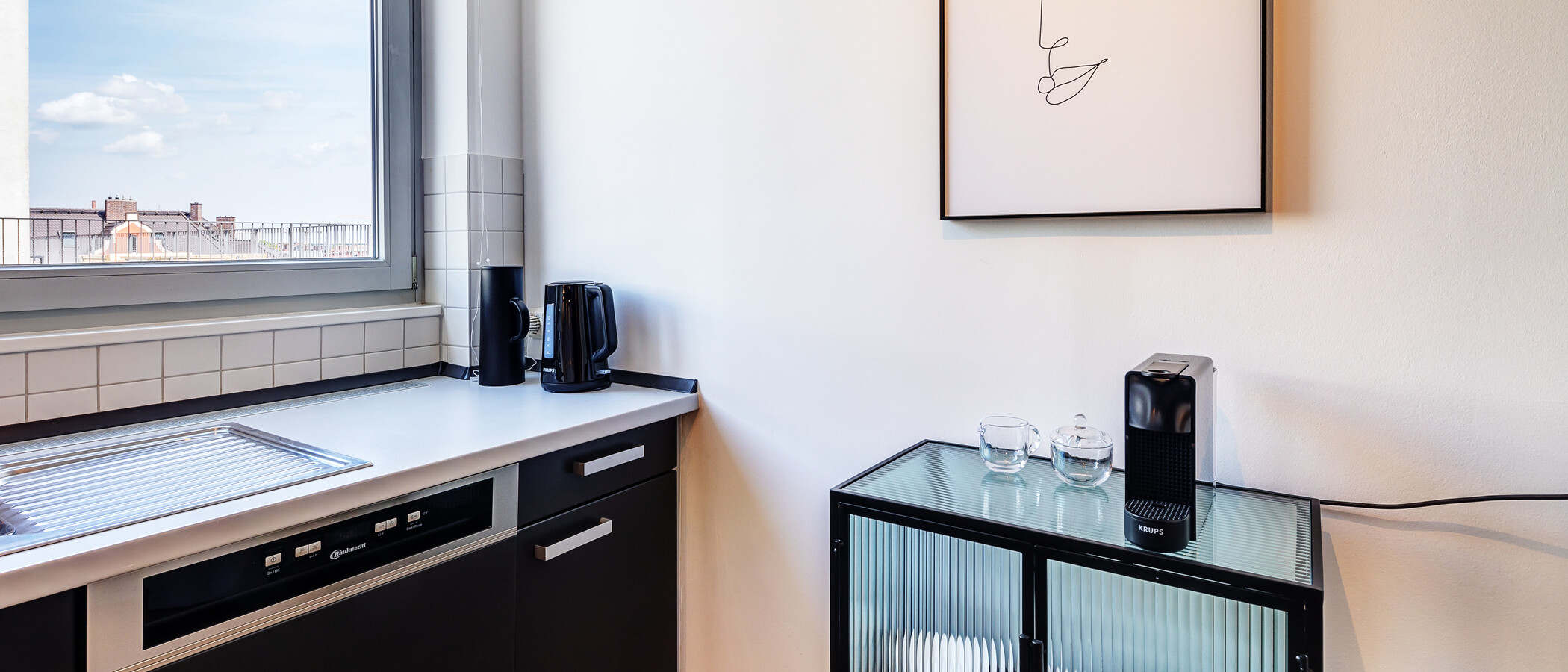 apartment München Schwanthalerhöhe 03 kitchen 13468