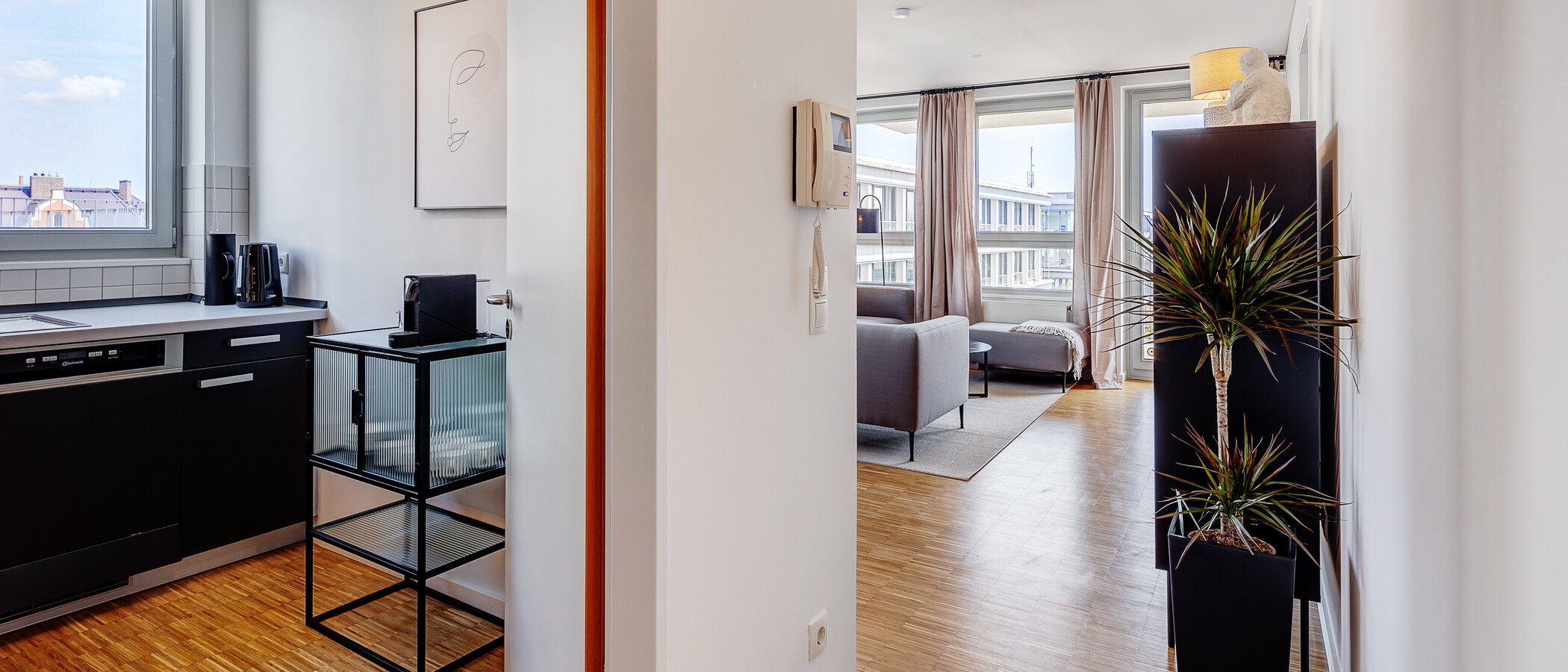 apartment München Schwanthalerhöhe 03 hall 13468