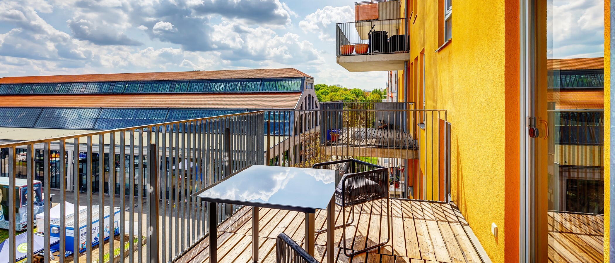 apartment München Schwanthalerhöhe 02 balcony 13468