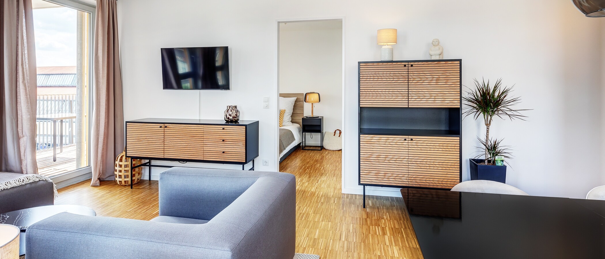 apartment München Schwanthalerhöhe 03 living area 13468