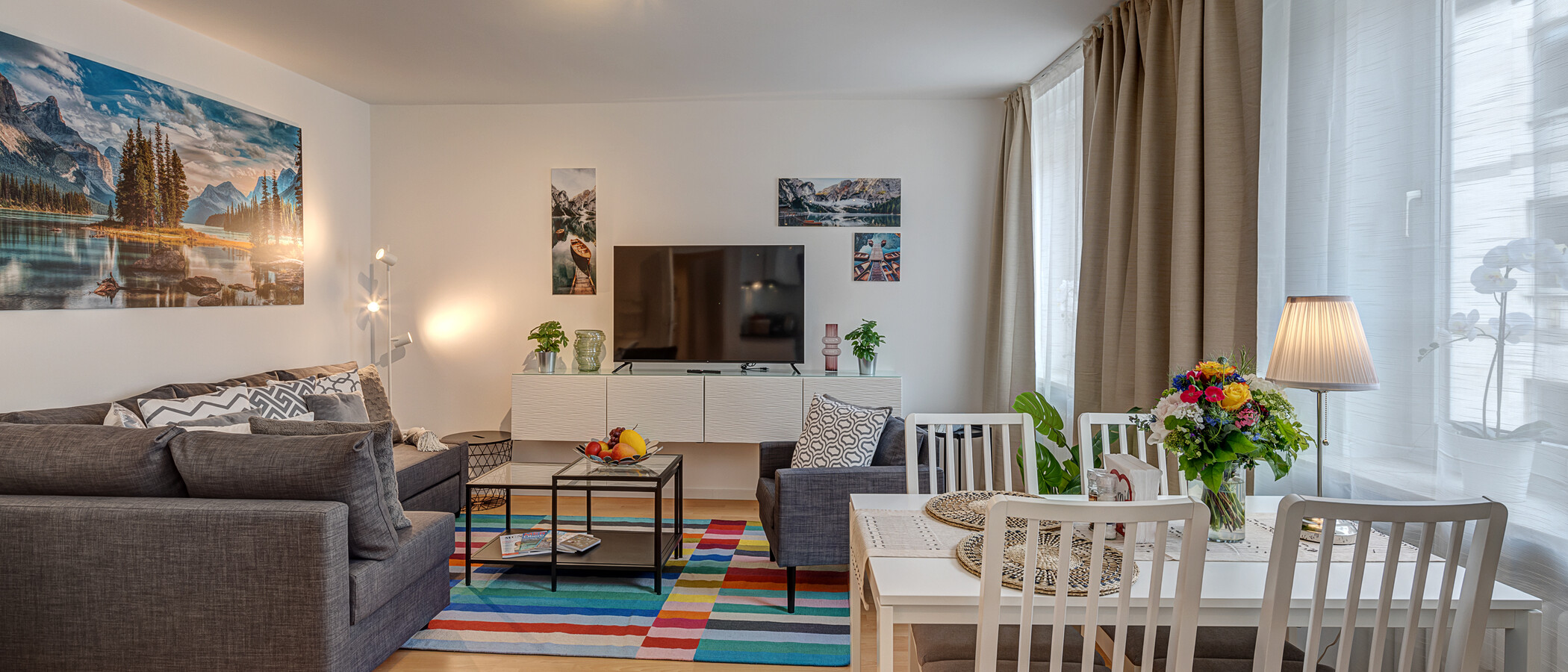 apartment München Lehel 01 living area 13484