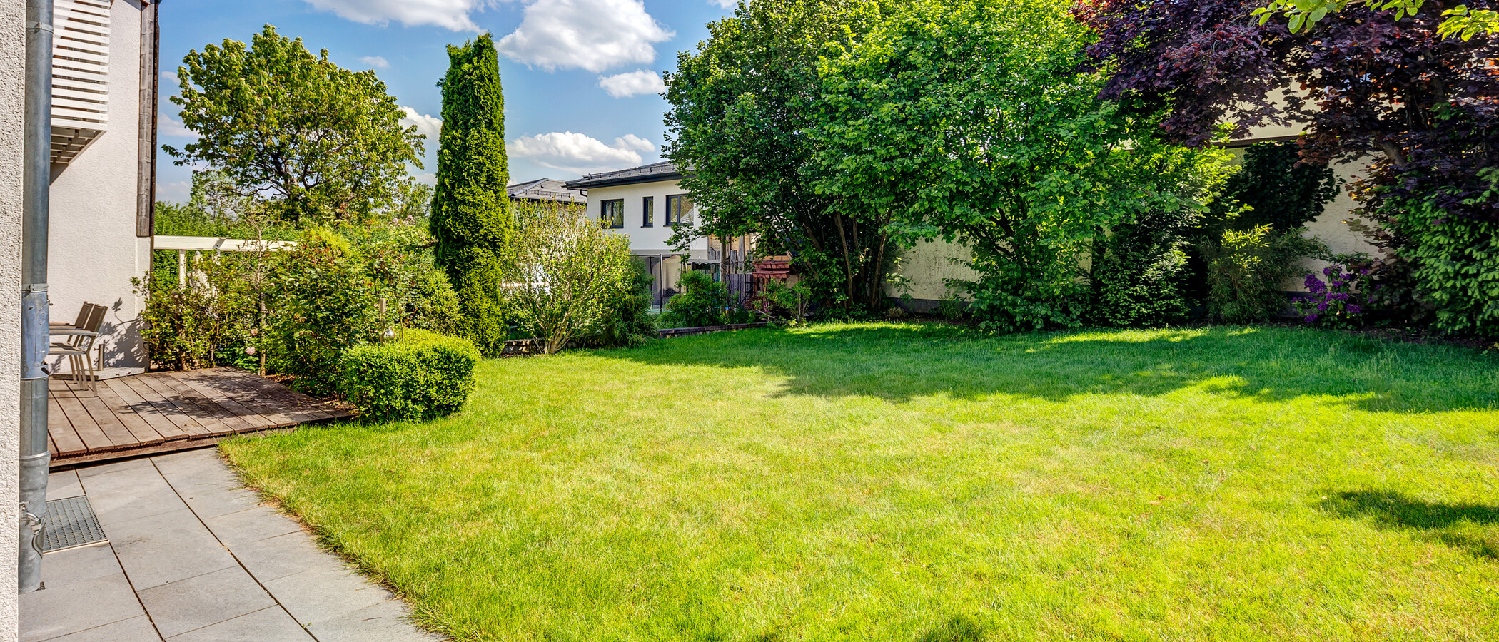 semi-detached house Gauting 03 garden 13500