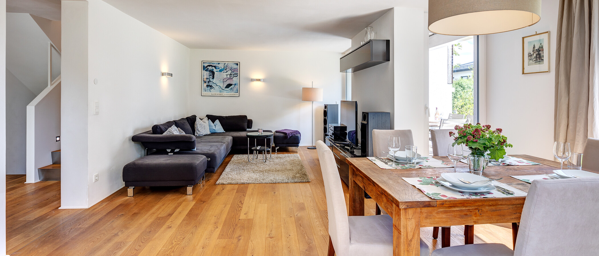 semi-detached house Gauting 03 living area 13500