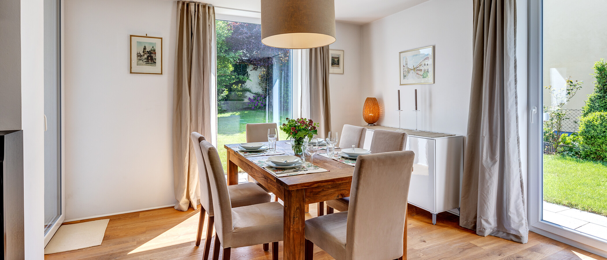 semi-detached house Gauting 05 living area 13500