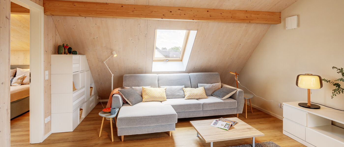 attic apartment München Berg am Laim 04 living area 13504