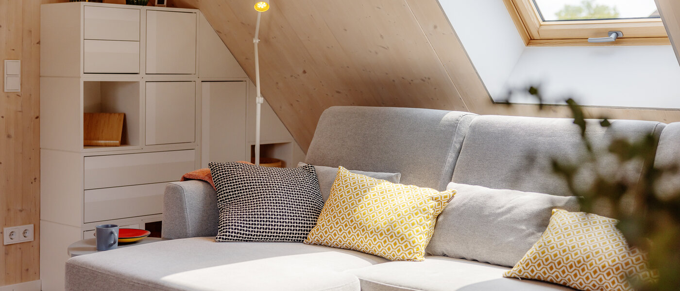 attic apartment München Berg am Laim 05 living area 13504