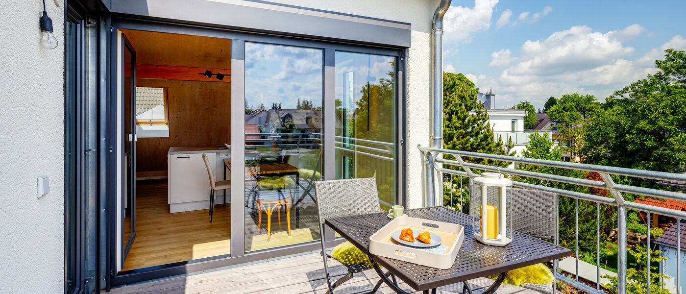 attic apartment München Berg am Laim 01 2. roof terrace 13504