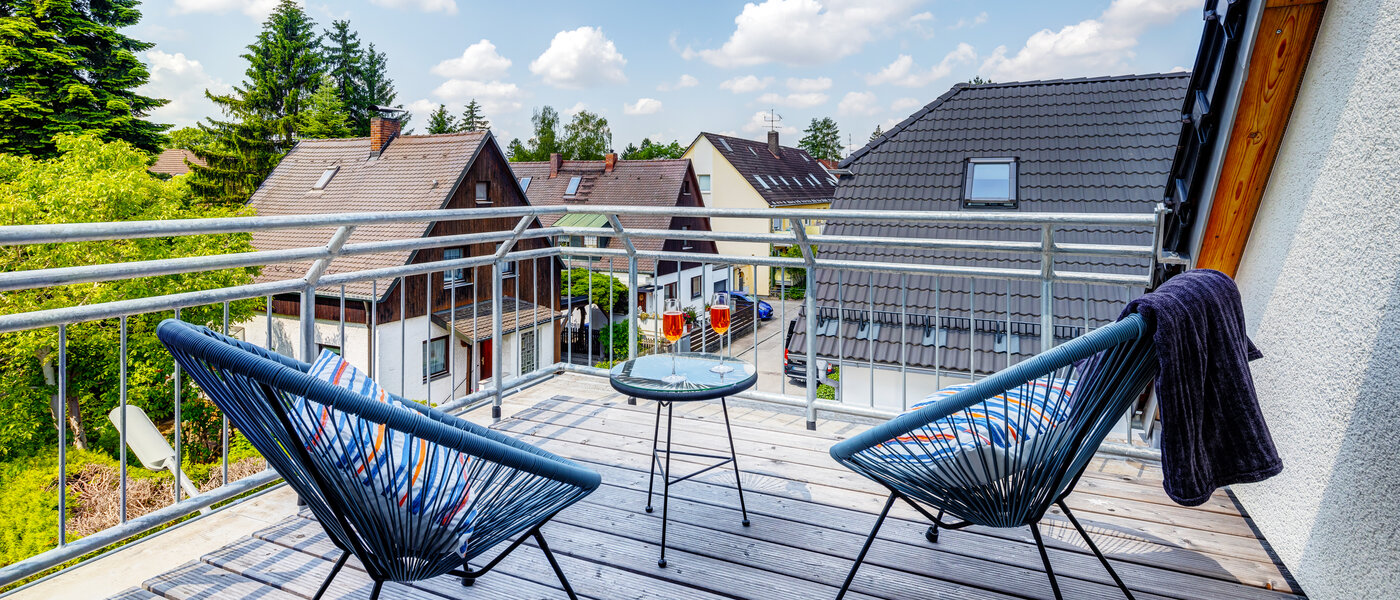 attic apartment München Berg am Laim 02 1. roof terrace 13504