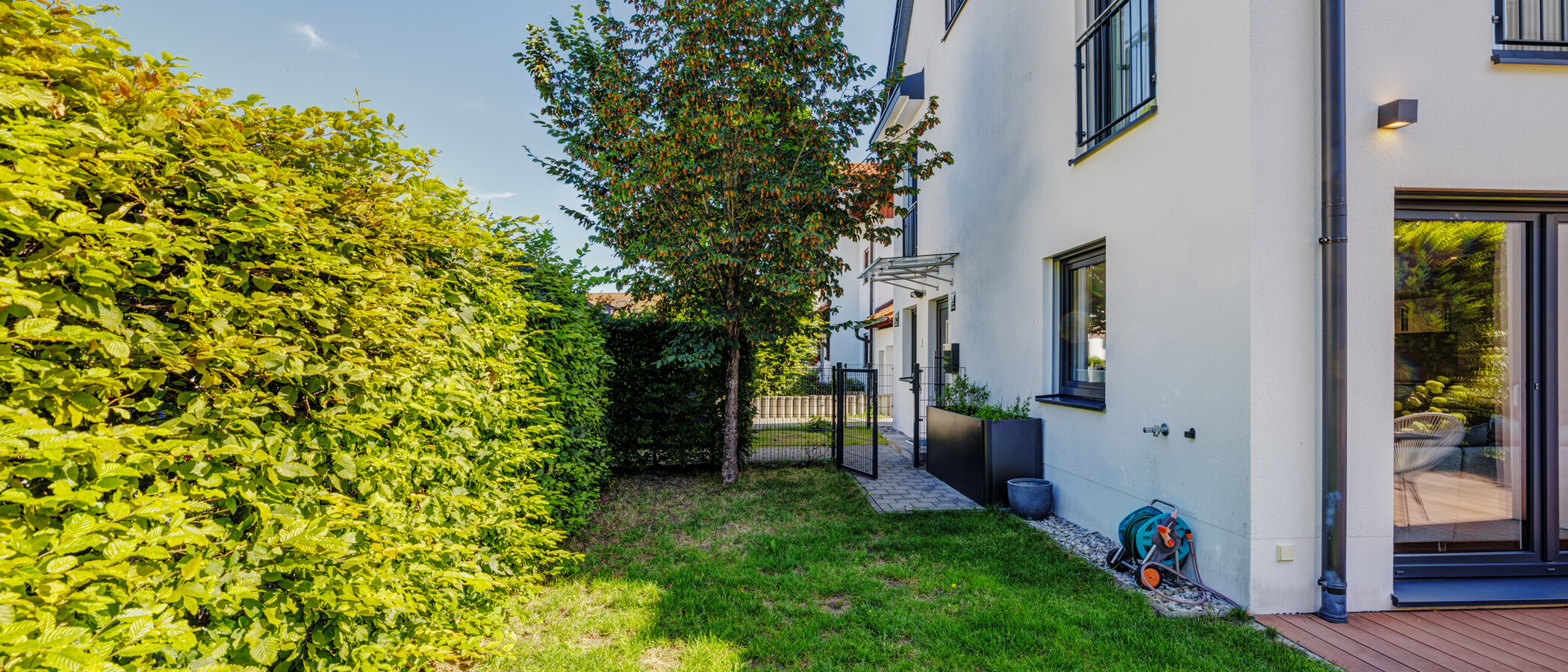 semi-detached house München Kirchtrudering 02 garden 13512