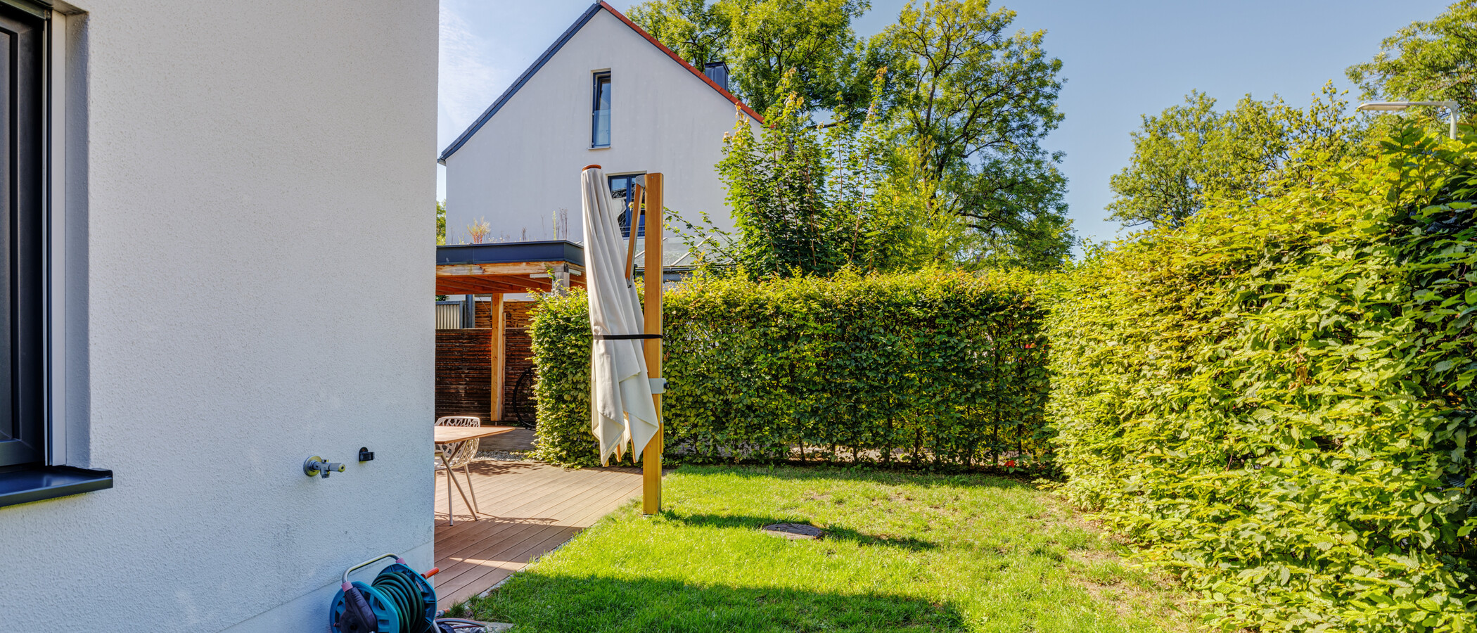 semi-detached house München Kirchtrudering 04 garden 13512