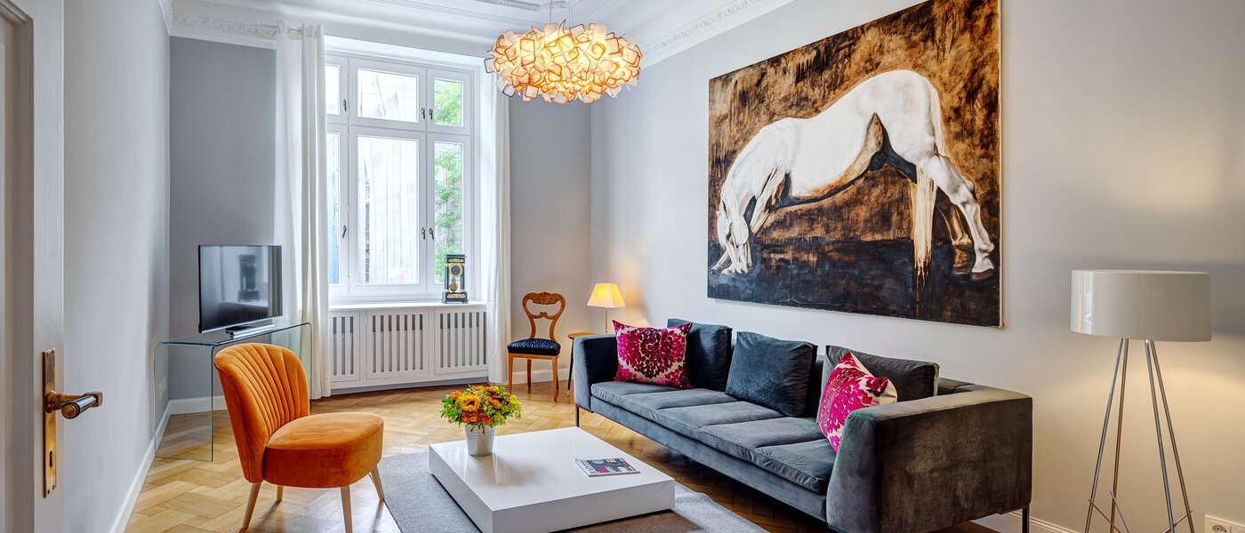 apartment München Isarvorstadt 01 living area 13525