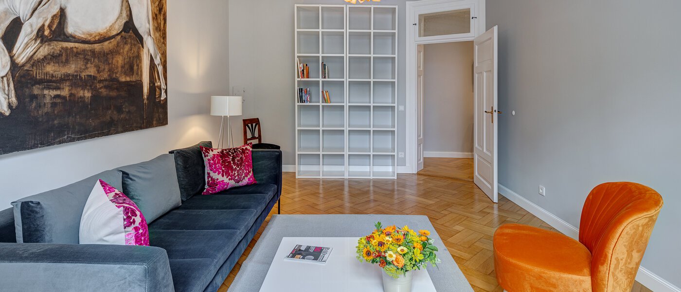 apartment München Isarvorstadt 03 living area 13525