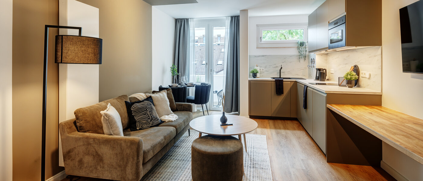 apartment München Milbertshofen 03 living area 13553