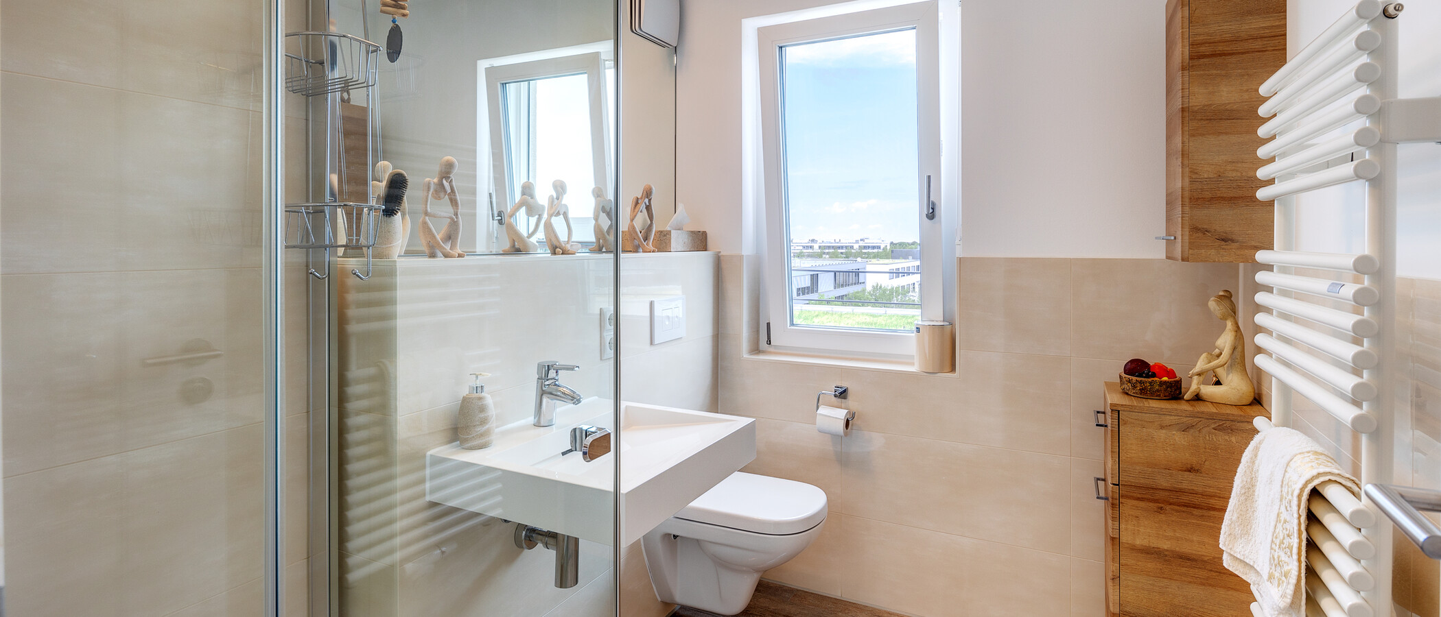 apartment München Messestadt Riem 01 2. bathroom 13570