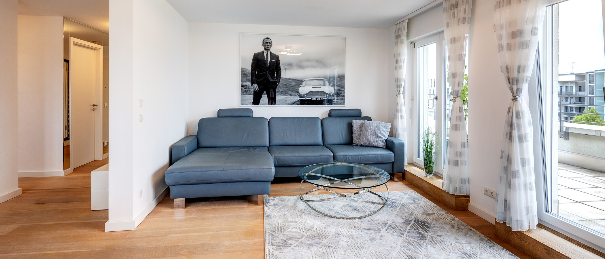 apartment München Messestadt Riem 03 living area 13570
