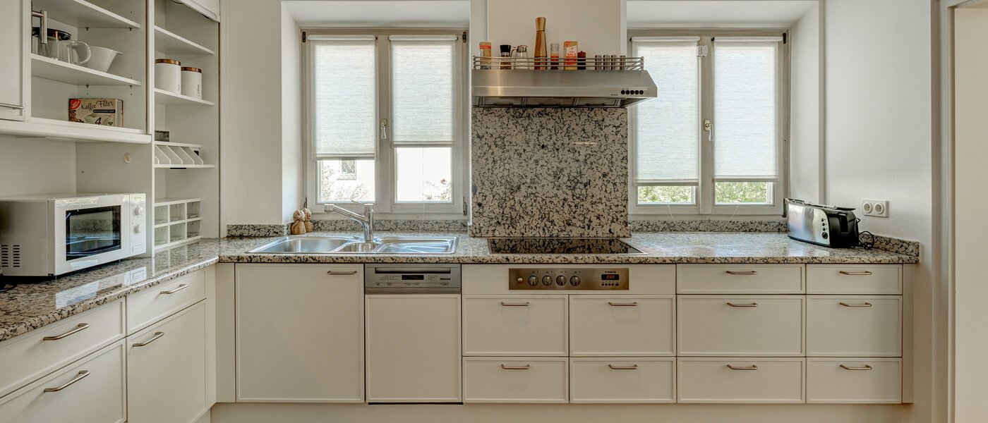 apartment with garden 	 Schliersee 02 kitchen 13576