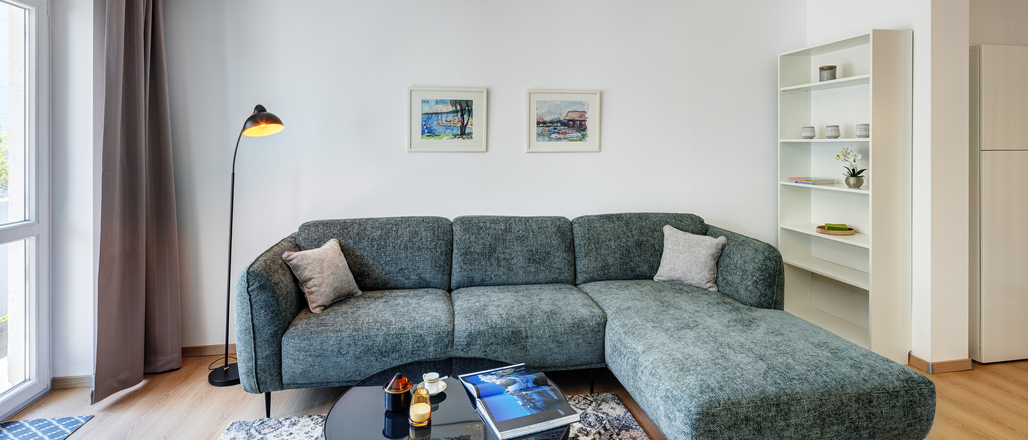apartment München Untersendling 02 living area 13577