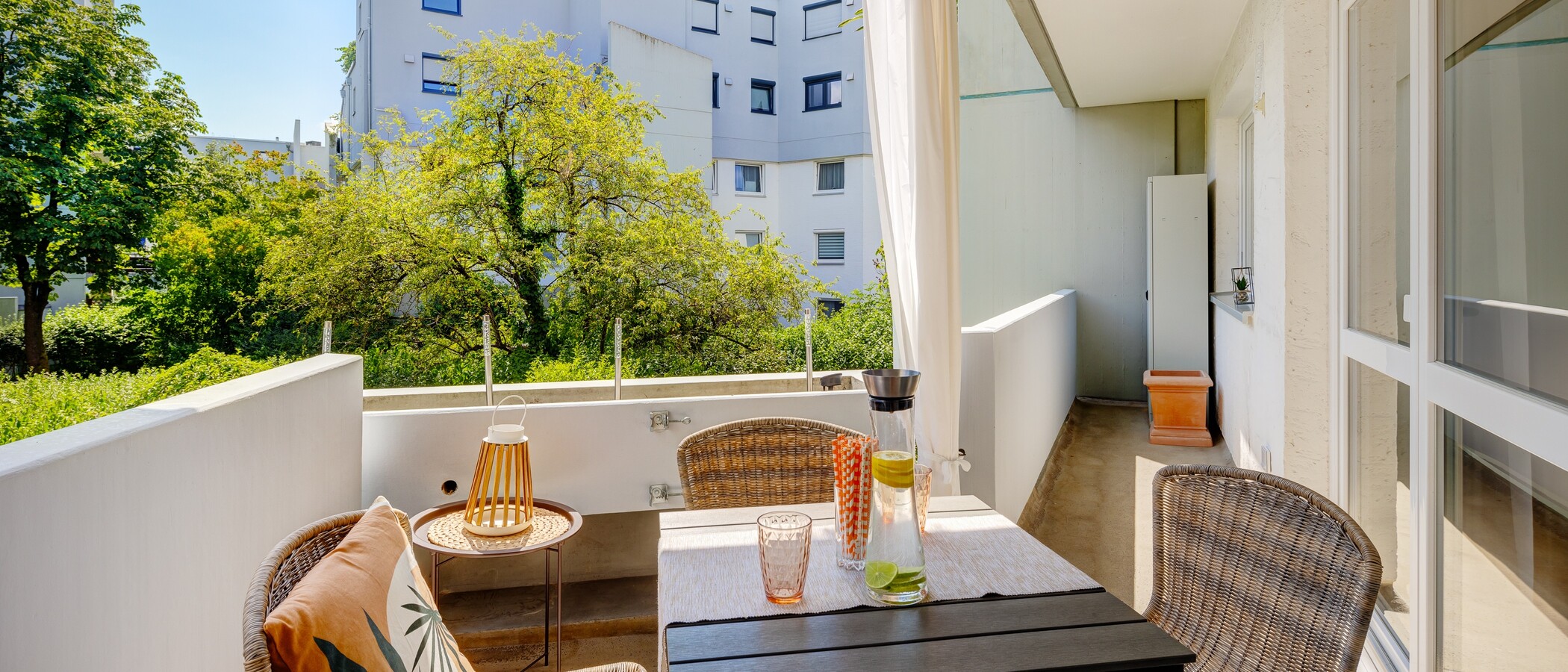 apartment München Untersendling 02 1. balcony 13577