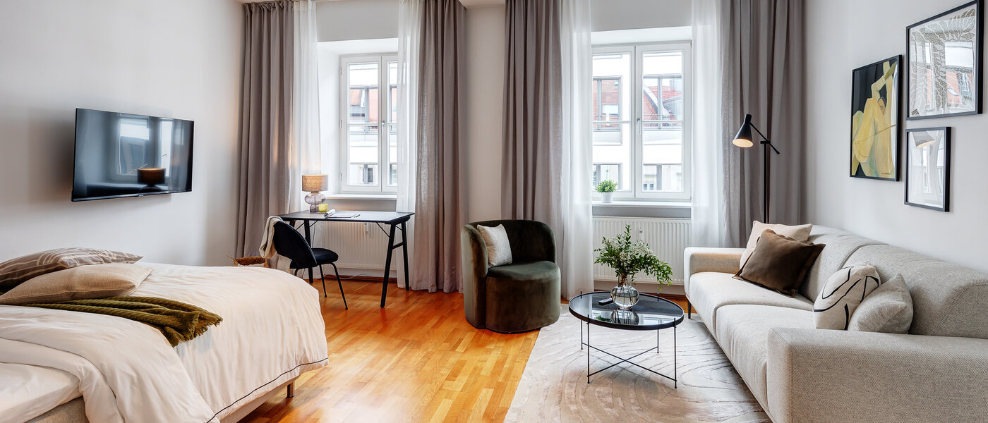 apartment München Lehel 01 living area 13584