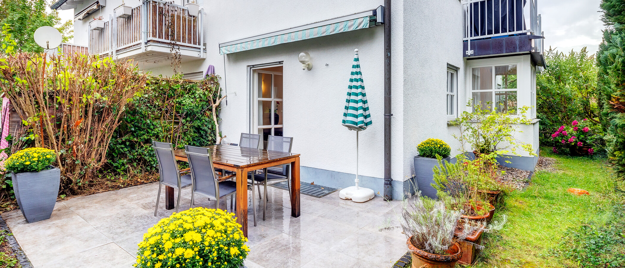 maisonette München Lerchenau 01 terrace 13603