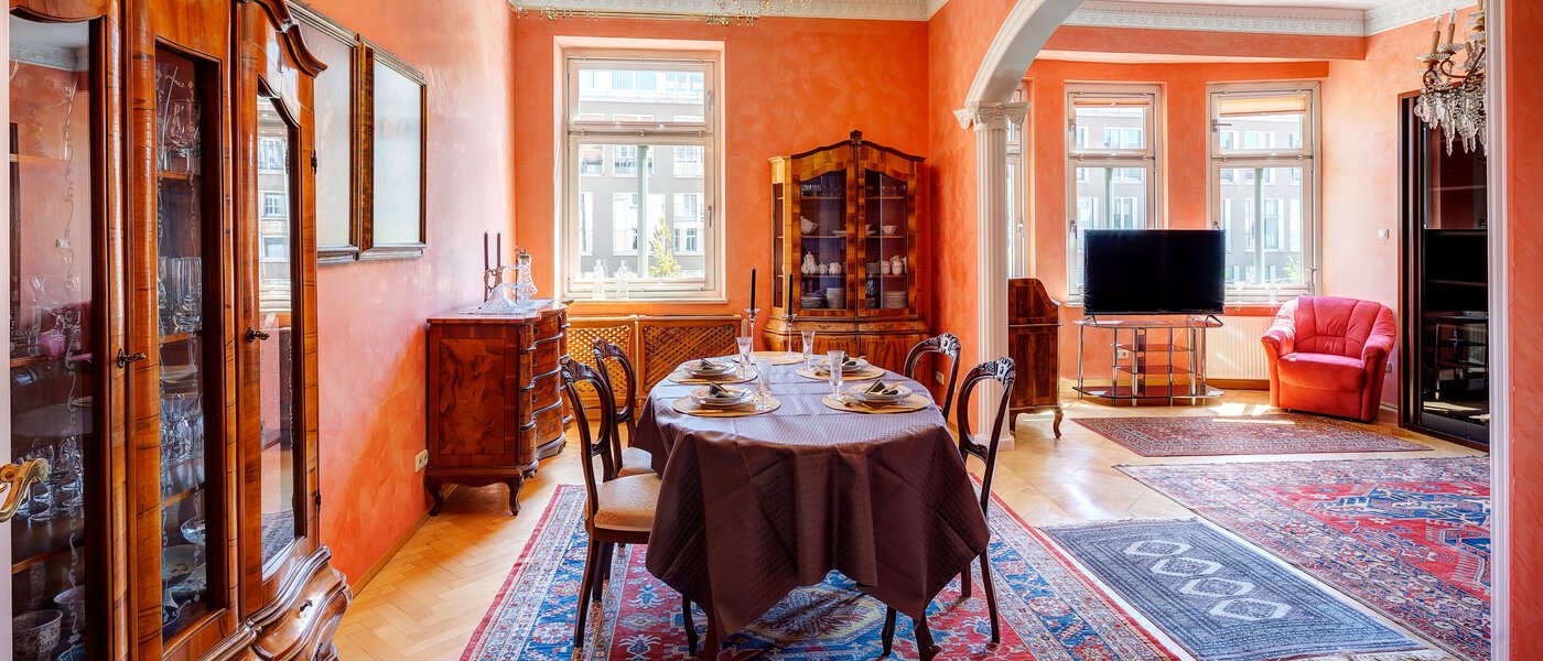 apartment München Bogenhausen 04 living area 13612