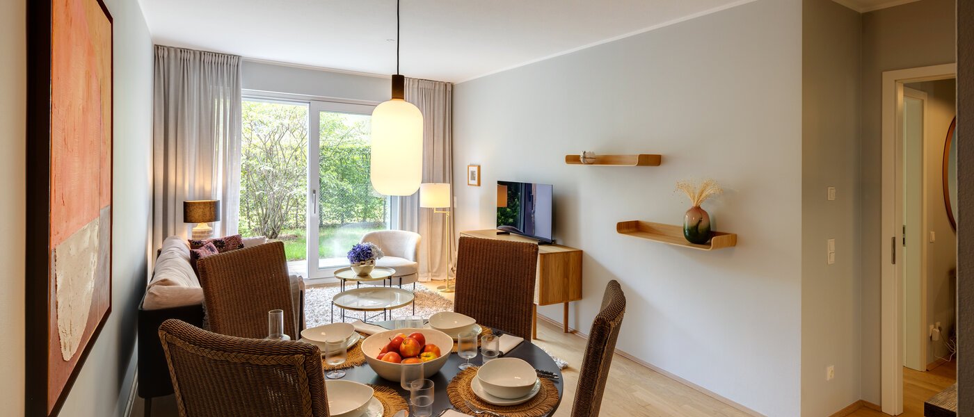 apartment München Obersendling 03 living area 13617