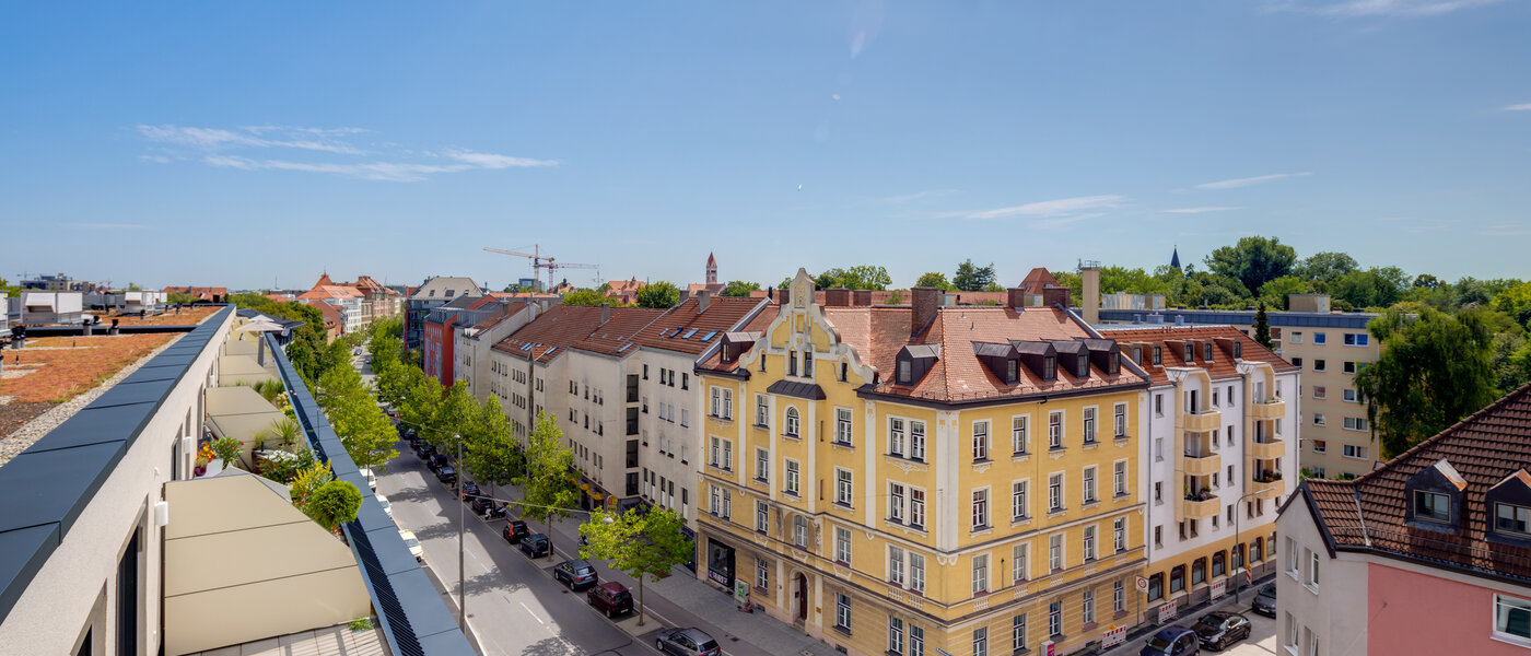 roof terrace apartment München Pasing 01 view 13619