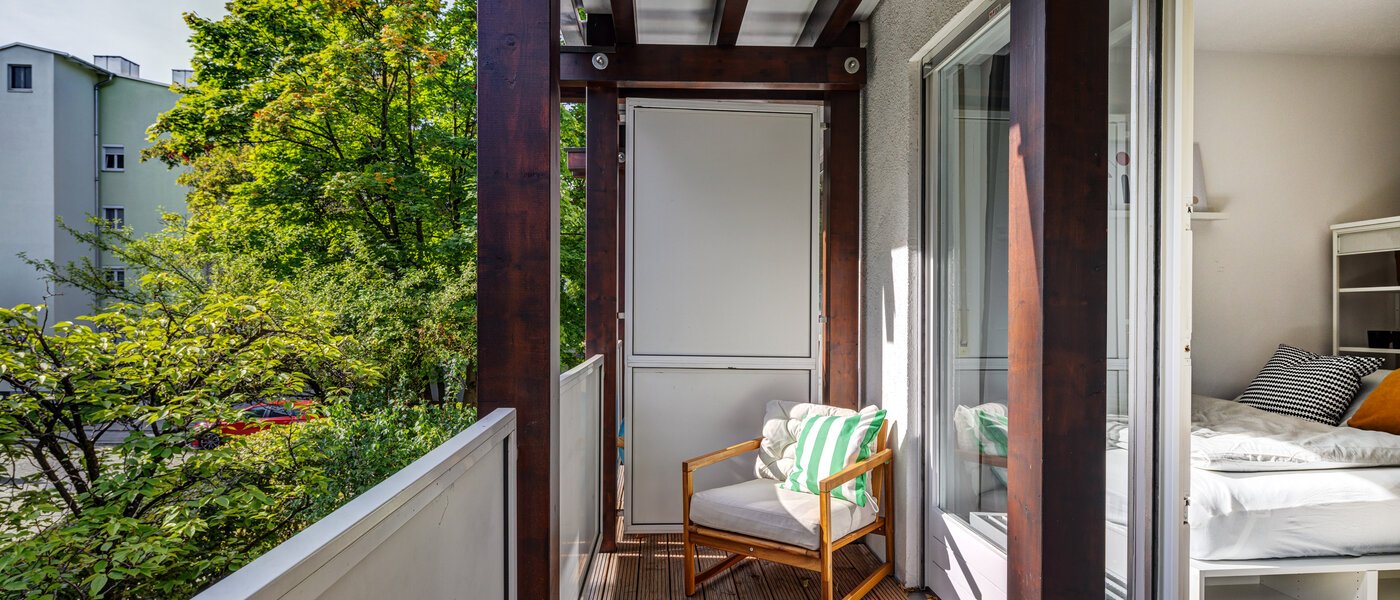 apartment München Nymphenburg 01 loggia 13624