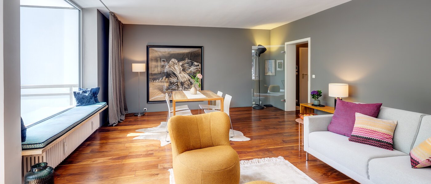 apartment München Altbogenhausen 03 living room 13633