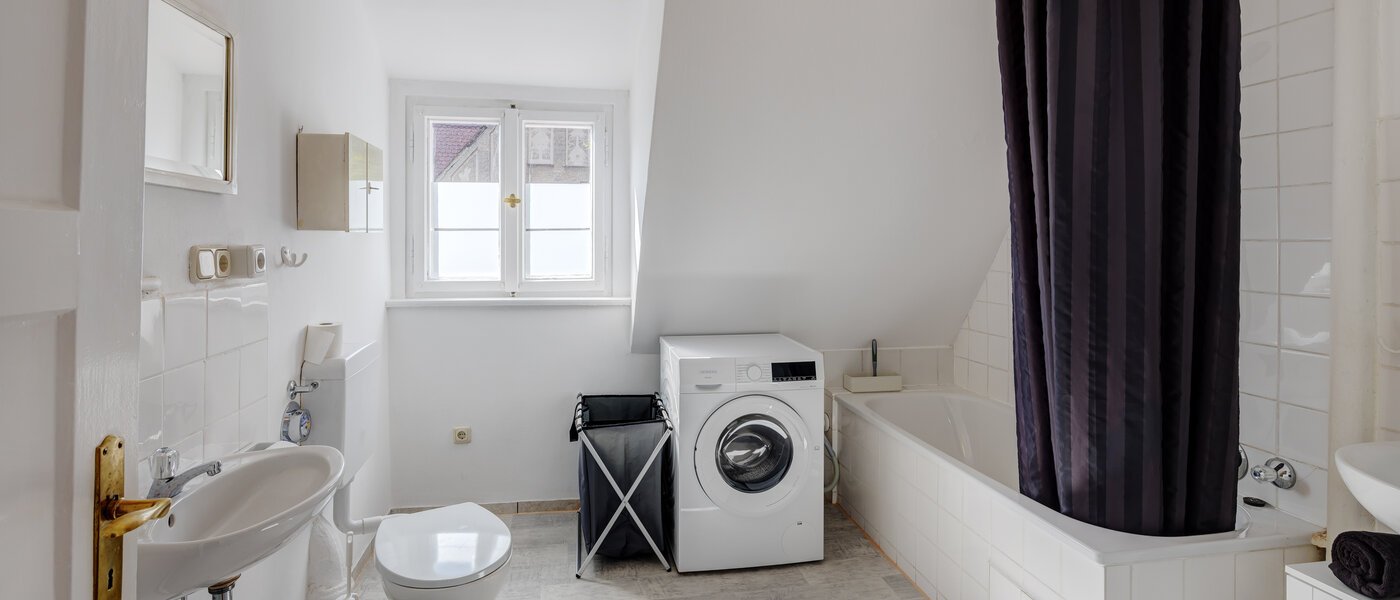 attic apartment München Nymphenburg 01 bathroom 13654