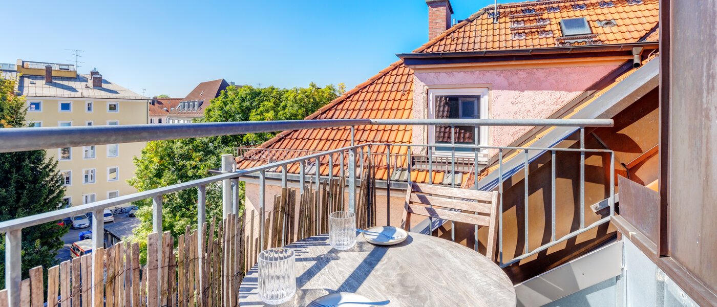 apartment München Glockenbachviertel 02 balcony 13655