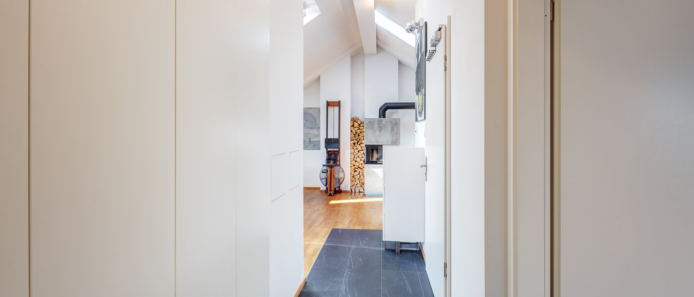 roof terrace apartment München Ramersdorf 01 hall 13657