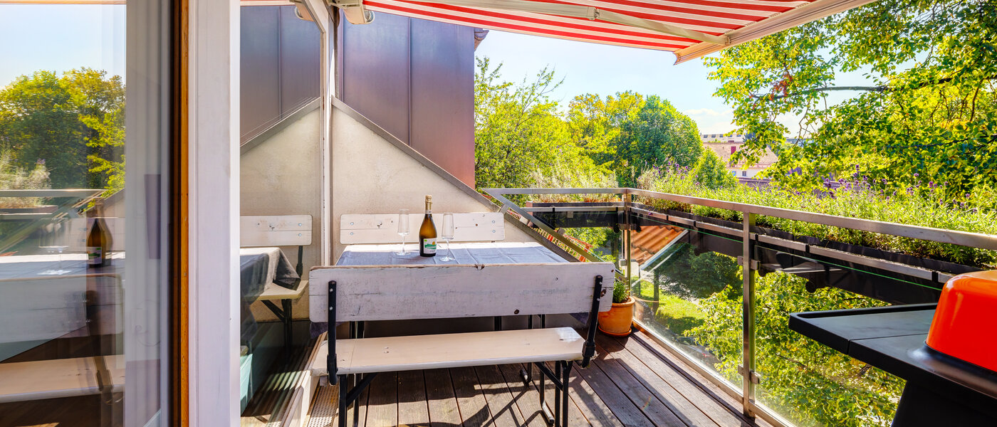 roof terrace apartment München Ramersdorf 01 roof terrace 13657