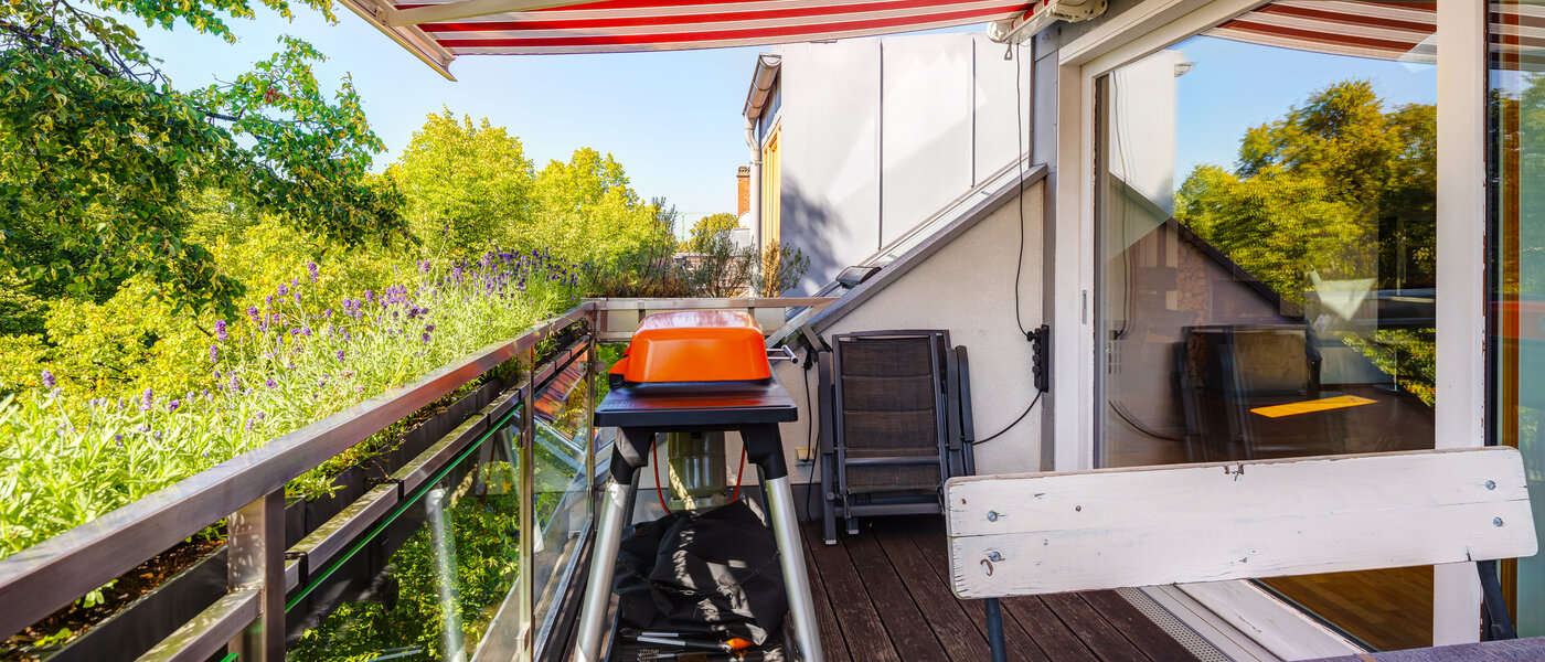 roof terrace apartment München Ramersdorf 02 roof terrace 13657