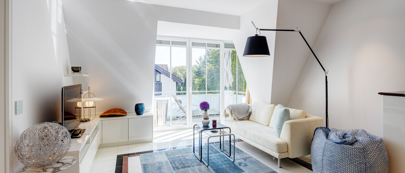 attic apartment München Solln 01 living room 13669