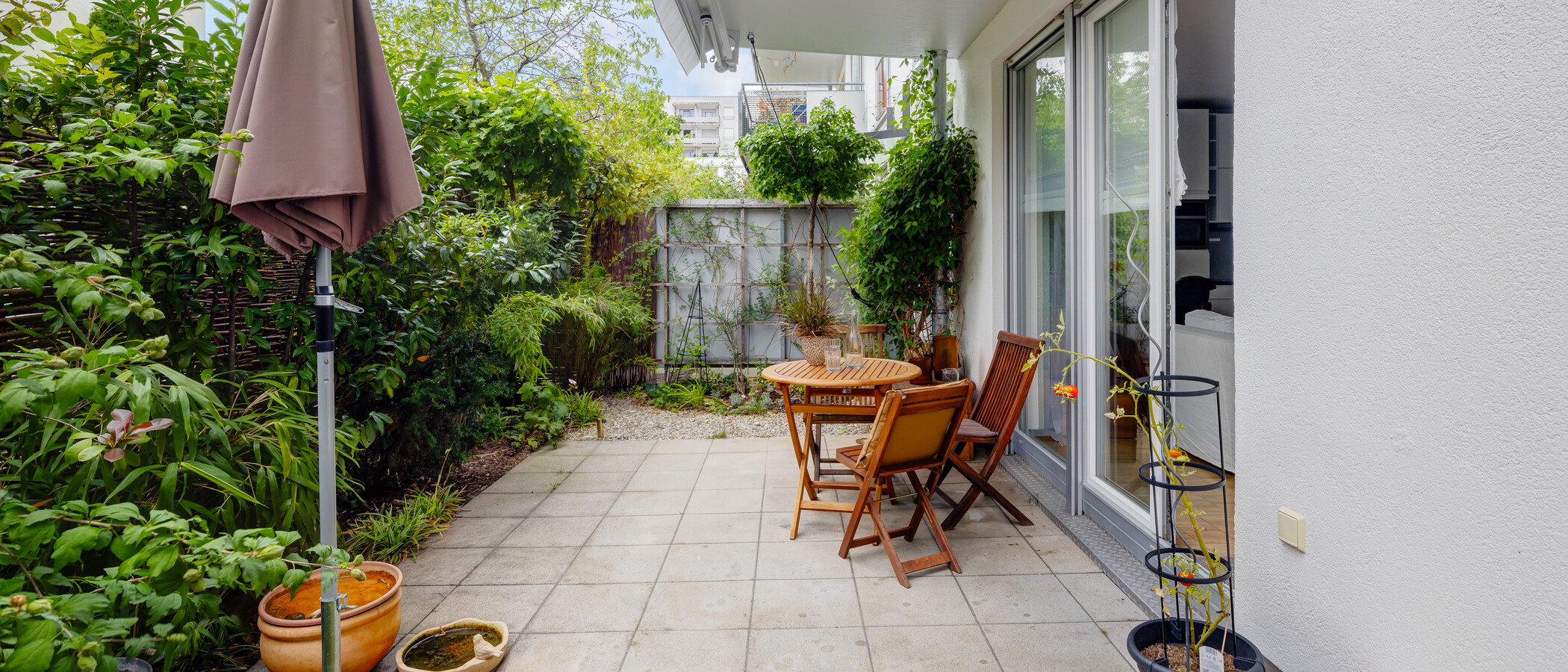 apartment München Schwabing-West (rund um den Hohenzollernplatz) 01 terrace 13671