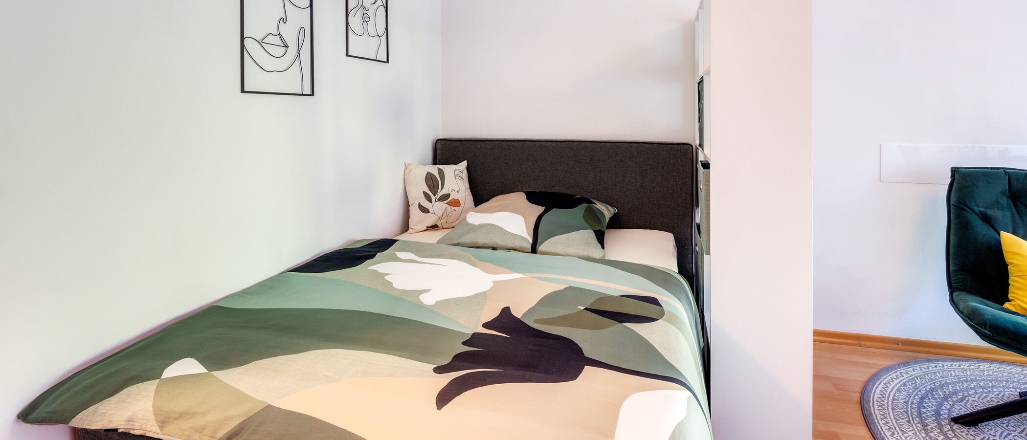 apartment Unterschleißheim 01 sleeping area 13675