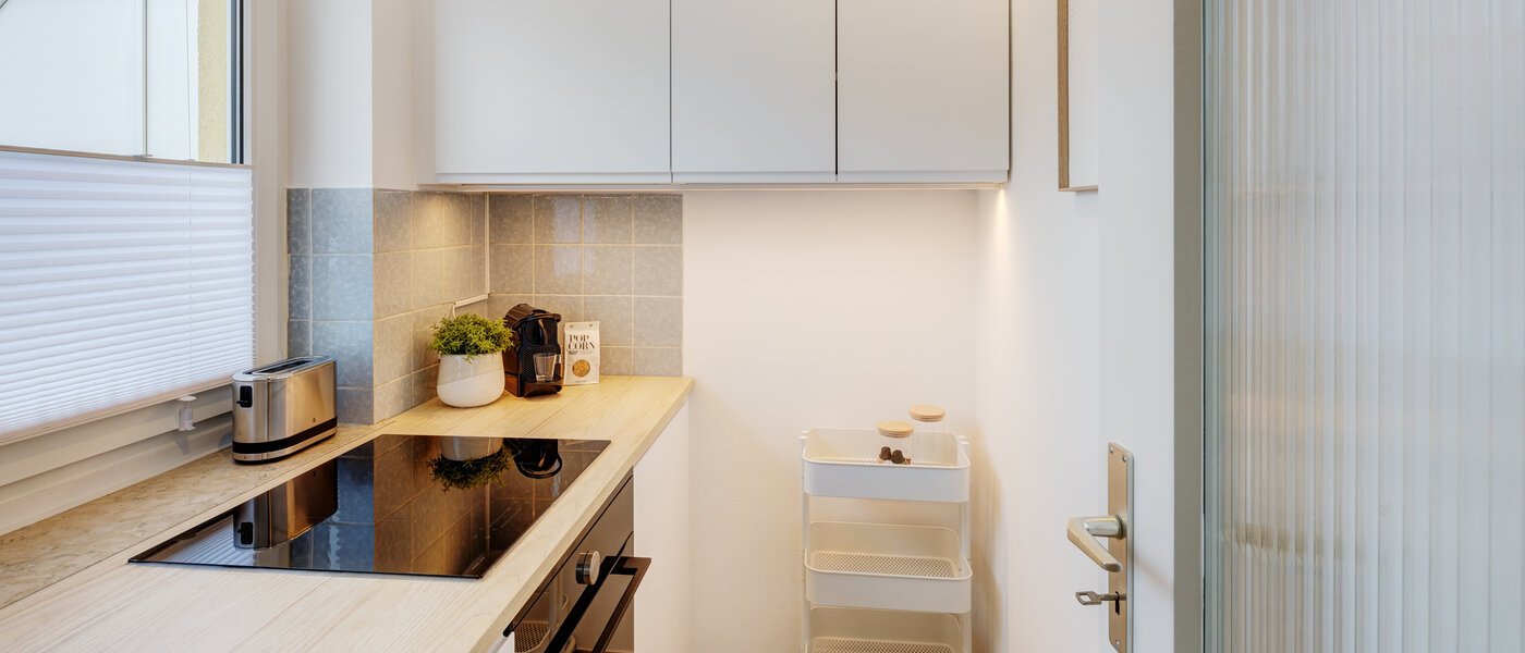 roof terrace apartment München Pasing 01 kitchen 13685