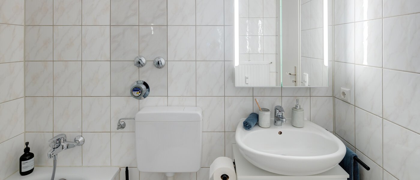 roof terrace apartment München Pasing 02 bathroom 13685